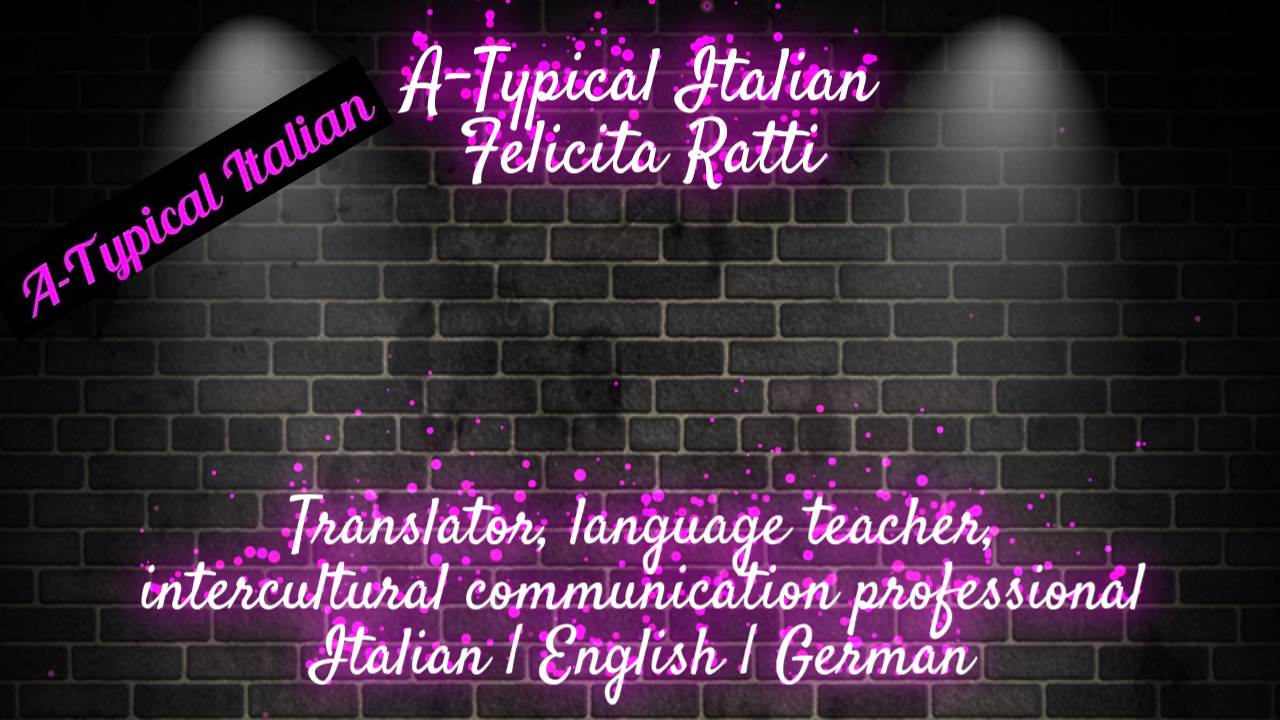 Felicita Ratti translator traduttore Übersetzer language teacher Sprachtrainer Sprachlehrer insegnante di lingue